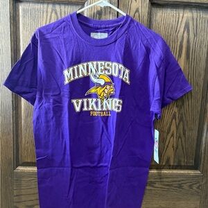 NFL Purple Minnesota Vikings Short Sleeve Tee